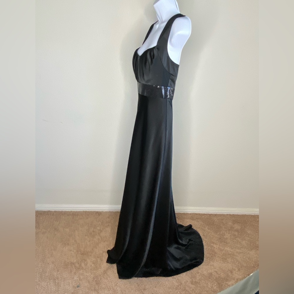 Black Calvin Klein Black Evening Gown Size 4 - Picture 3 of 8